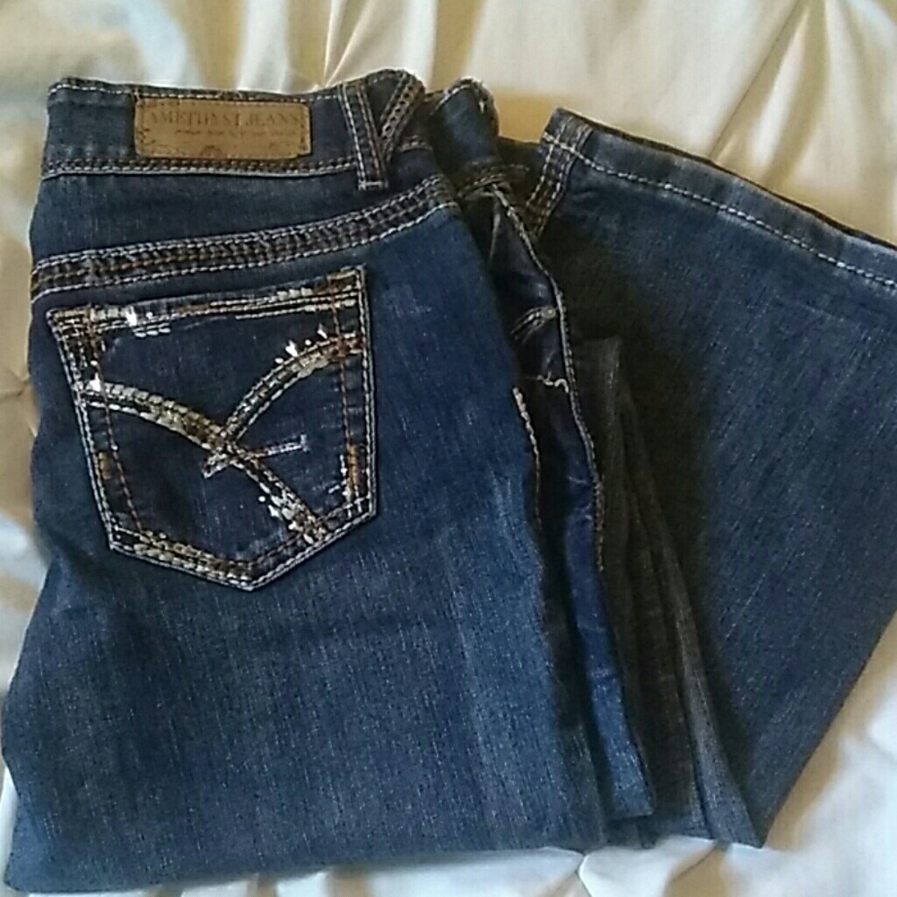 Ladies size 9 Amethyst bootcut jeans